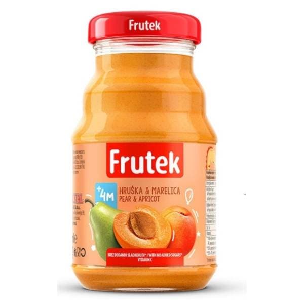 FRUTEK kašica marelica kruška 120g 0
