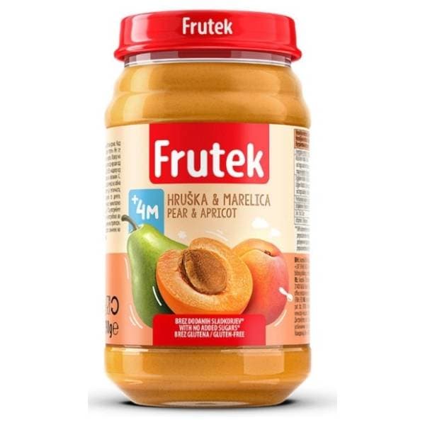 FRUTEK kašica marelica kruška 190g 0