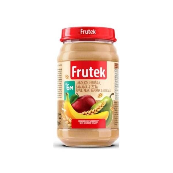 FRUTEK kašica voće i žitarice 190g 0