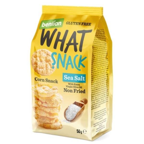Galete WHAT SNACK morska sol 50g 0
