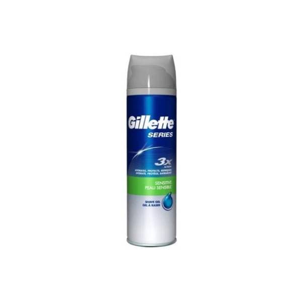Gel za brijanje GILLETTE Series sensitive 200ml 0