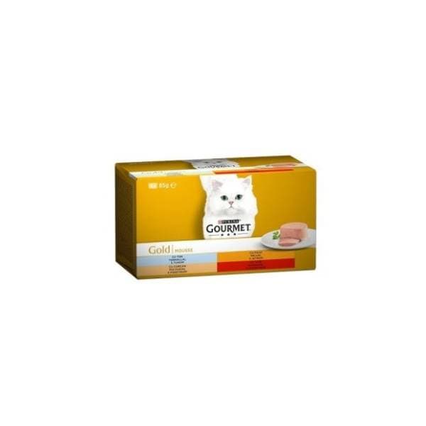 GOURMET Gold govedina 4x85g 0