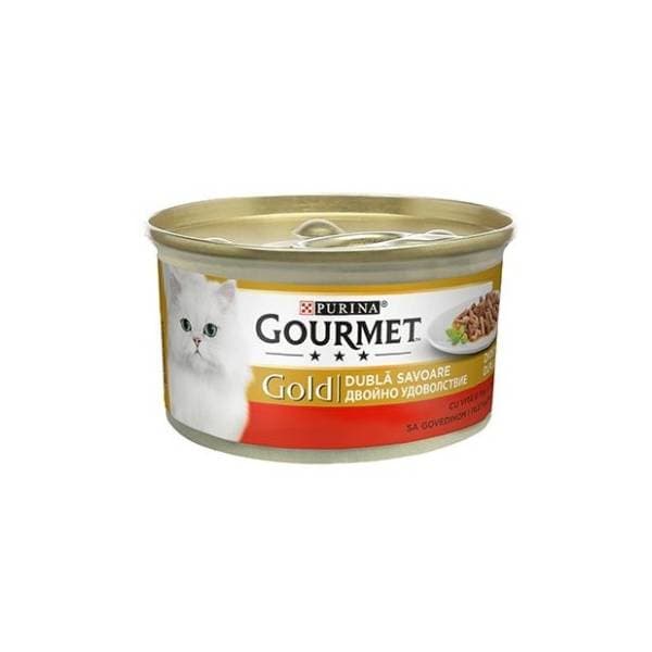 GOURMET Gold govedina i piletina 85g 0