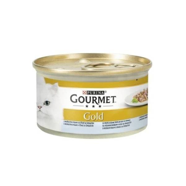 GOURMET Gold riba i špinat 85g 0