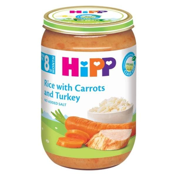 HIPP kašica riža mrkva puretina 220g 0
