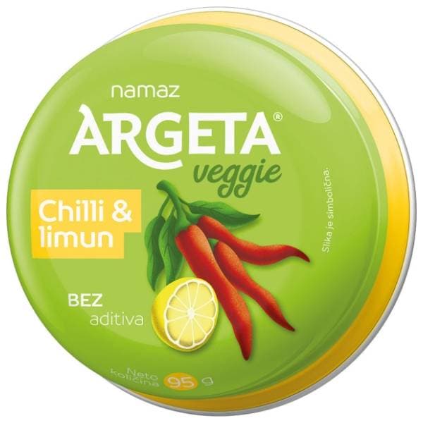 Hummus ARGETA čili i limun 95g 0