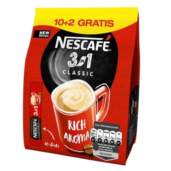 Instant kava NESCAFE Classic 3in1 175g 0