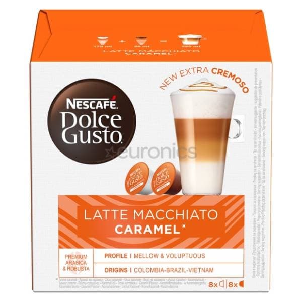 Instant kava NESCAFE Dolce Gusto Caramel Macchiato 146.5g 16 kom 0