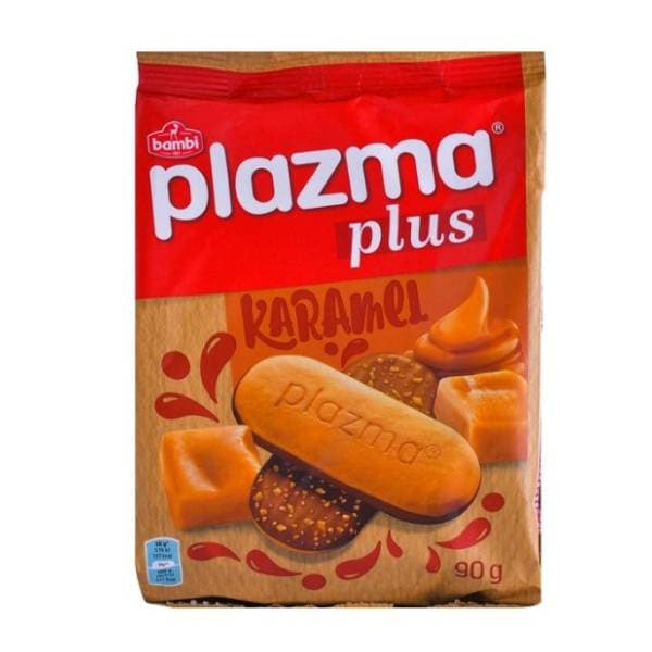 Keks Bambi PLAZMA plus karamela 90g 0