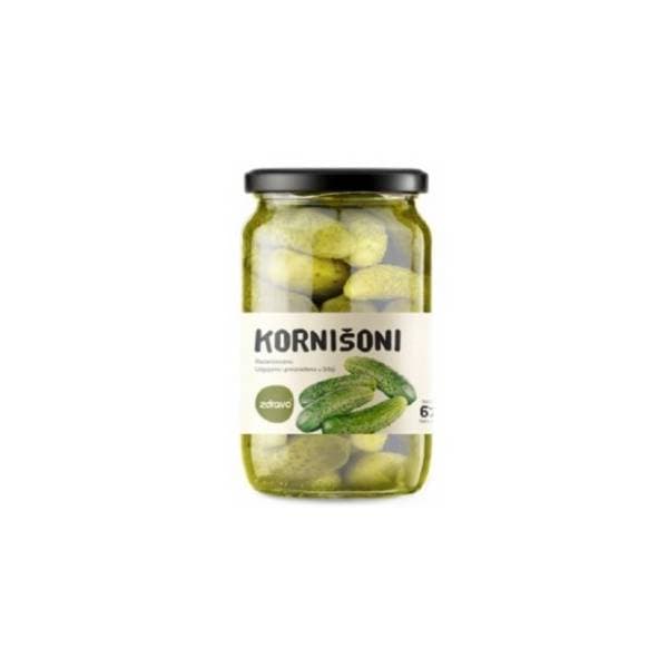 Kiseli krastavci ZDRAVO ORGANIC 670g 0