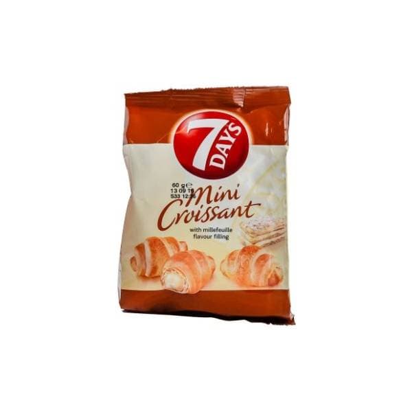 Kroasan 7 DAYS mini vanilija 60g 0