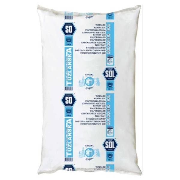Kuhinjska sol TUZLANSKA 10kg 0