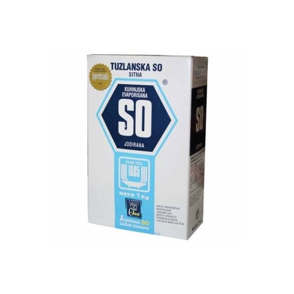 Kuhinjska sol TUZLANSKA 1kg 0