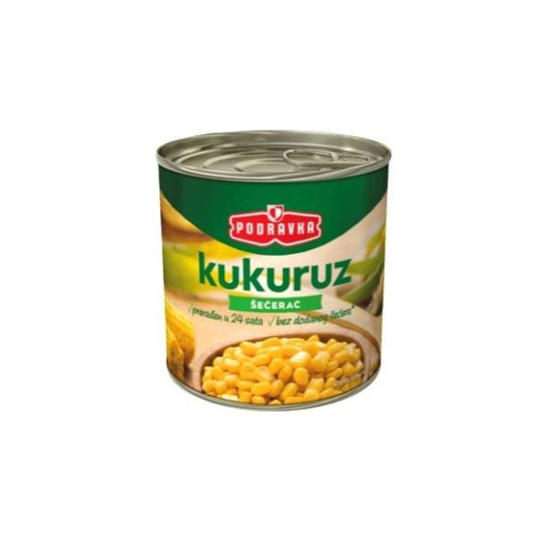 Kukuruz šećerac PODRAVKA 340g 0