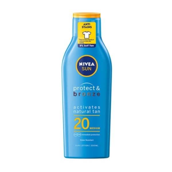 Losion za sunčanje NIVEA sun protect & bronze SPF20 200ml 0