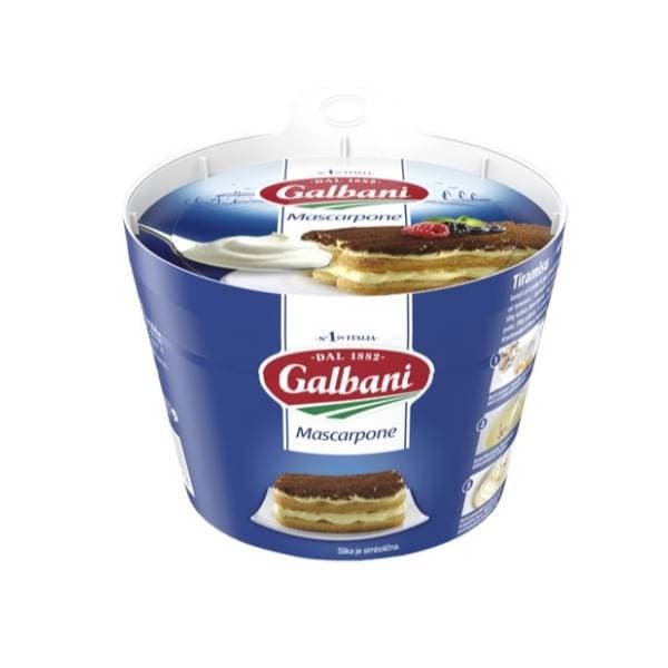 Maskarpone GALBANI ekstra mekani 500g 0