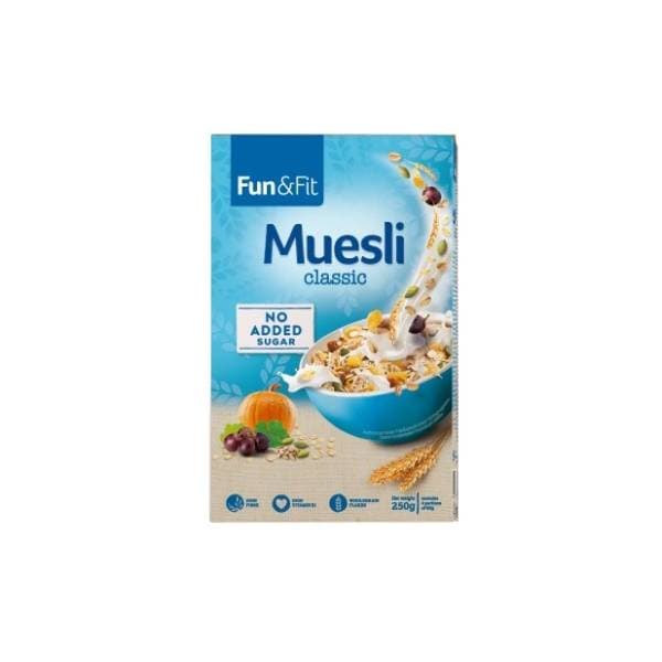 Musli FUN&FIT classic 250g 0