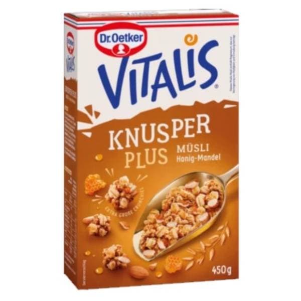 Musli VITALIS Dr. Oetker med i badem 450g 0