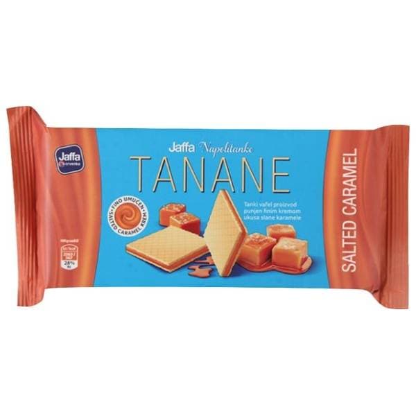 Napolitanka JAFFA Tanane Slana karamela 125g 0