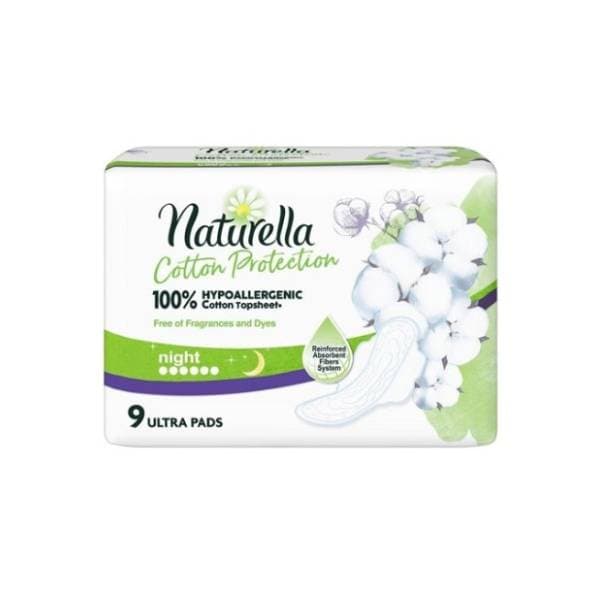 NATURELLA Cotton night ulošci 9kom 0