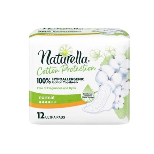 NATURELLA Cotton normal ulošci 12kom 0