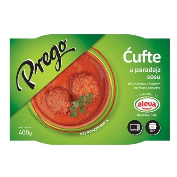 PREGO ćufte u umaku od rajčice 400g 0