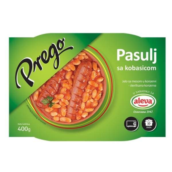 PREGO grah s kobasicom 400g 0