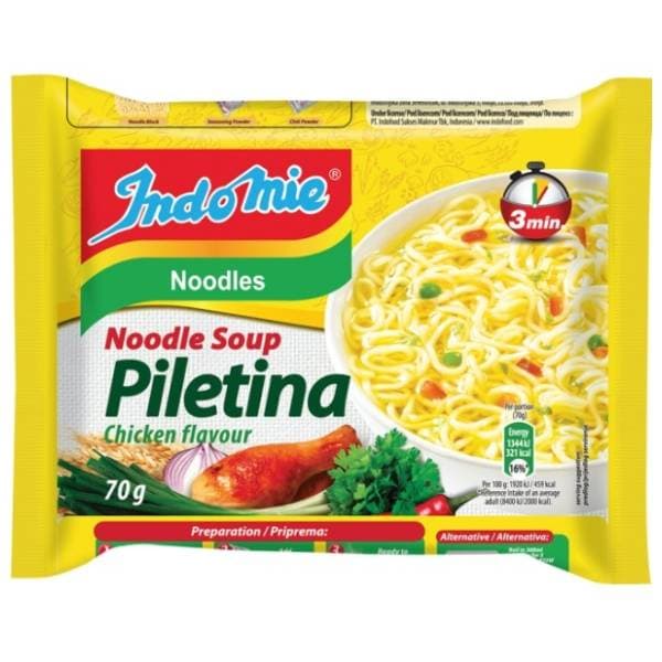 Rezanci INDOMIE piletina 70g 0