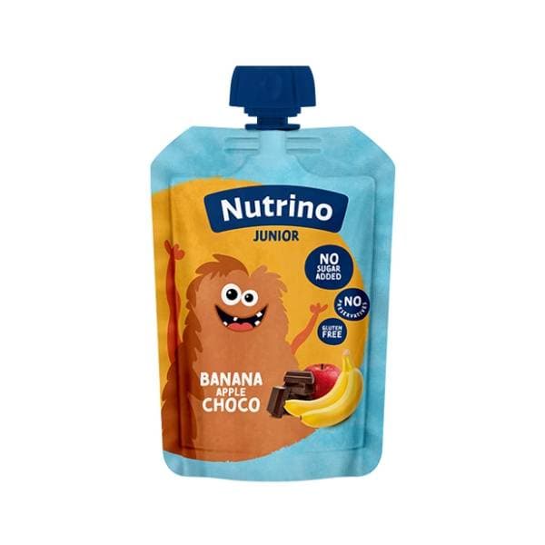NUTRINO Junior voćni pire banana jabuka čokolada 180g 0