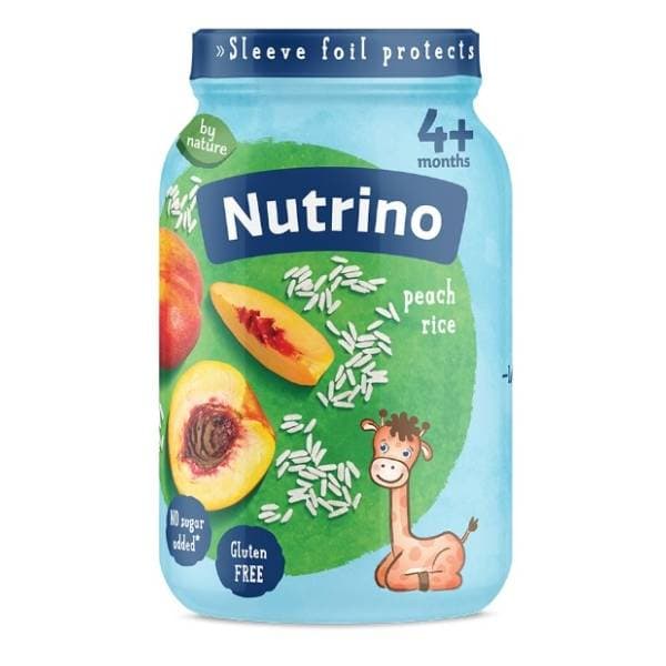 NUTRINO kašica breskva i riža 190g 0