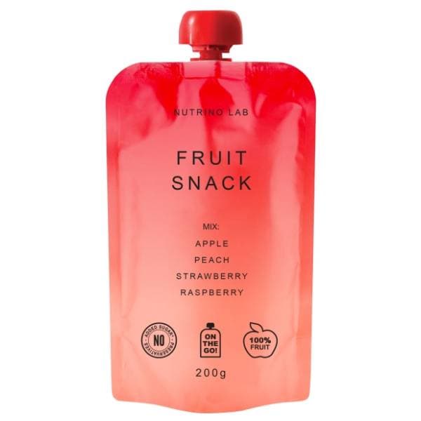 NUTRINO Lab voćni pire jabuka malina 200g 0