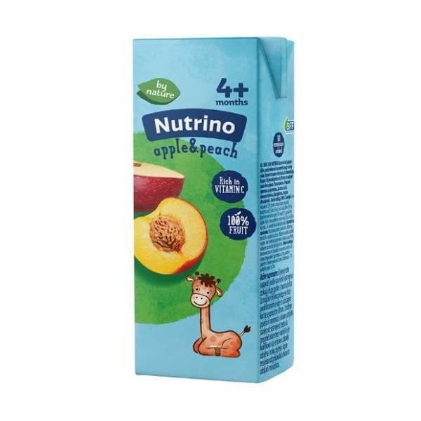 NUTRINO sok jabuka breskva 200ml 0