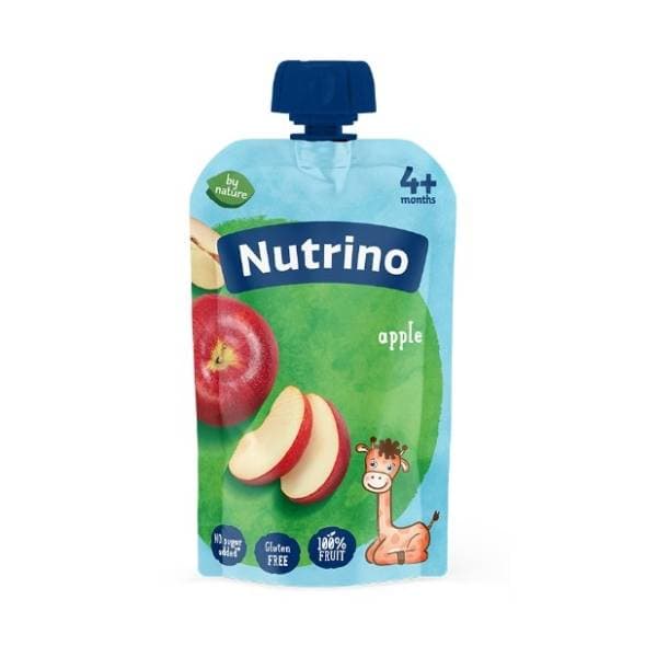 NUTRINO voćni pire sočna jabuka 100g 0