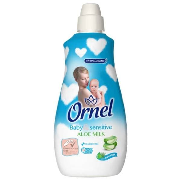 ORNEL Baby & sensitive aloe omekšivač za rublje 1,6l 0