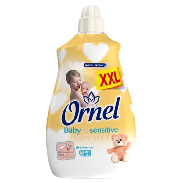 ORNEL Baby & sensitive aloe omekšivač za rublje 2,4l 0