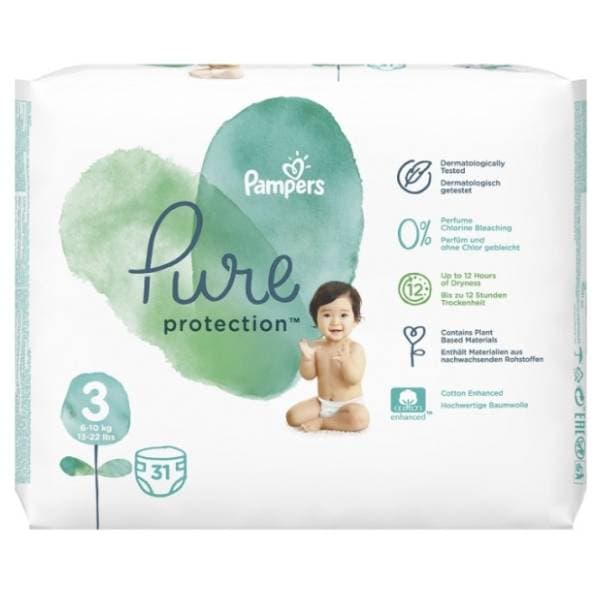 PAMPERS Harmonie VP 3 31kom 0
