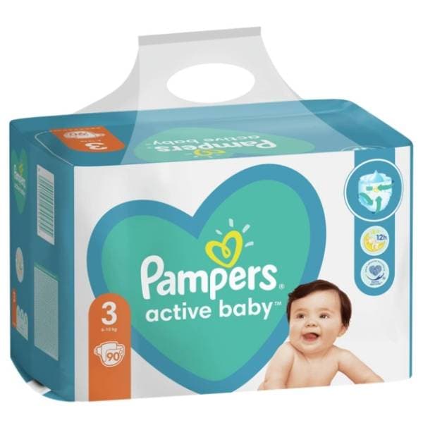 PAMPERS pelene GP 3 90kom 0