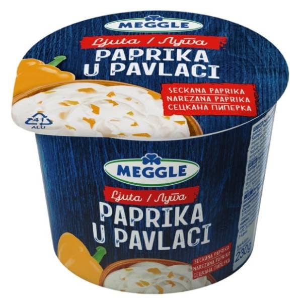 MEGGLE paprika u vrhnju sjeckana 230g 0