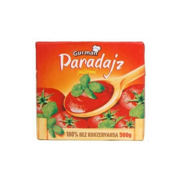 GURMAN Sok od rajčice pasirani 500g 0