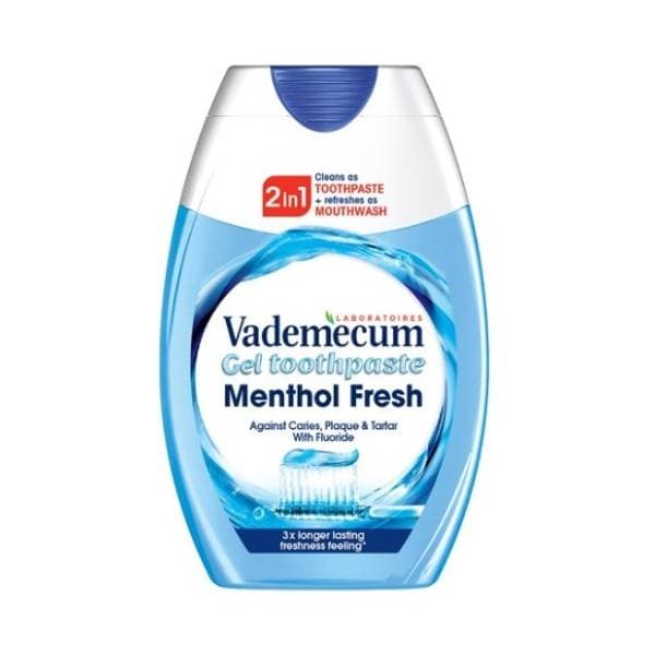 Pasta VADEMECUM 2u1 Menthol fresh 75ml 0
