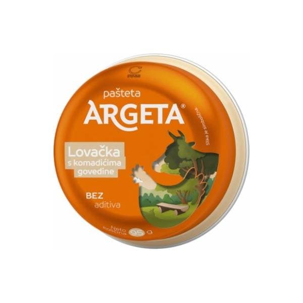 Pašteta ARGETA lovačka 95g 0