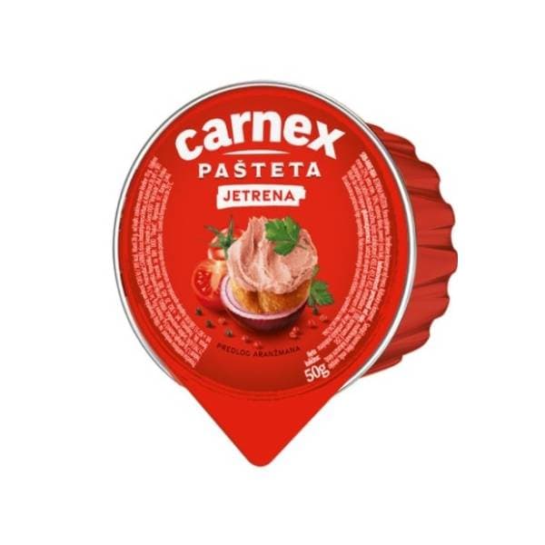 Pašteta CARNEX jetrena 50g 0