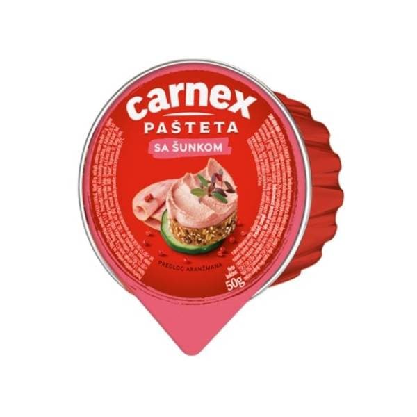 Pašteta CARNEX sa šunkom 50g 0