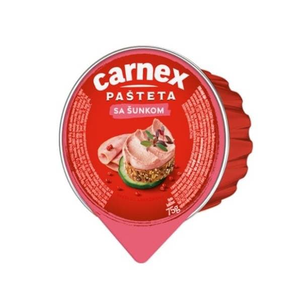 Pašteta CARNEX sa šunkom 75g 0