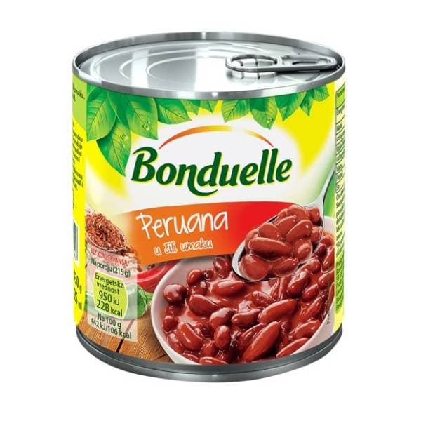 Grah BONDUELLE crveni s čilijem 400g 0