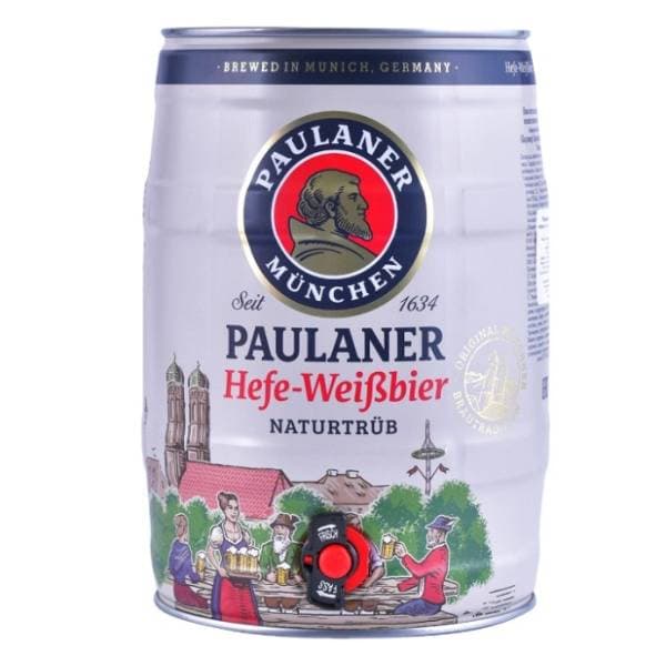 PAULANER bačva pšenično svijetlo 5l 0