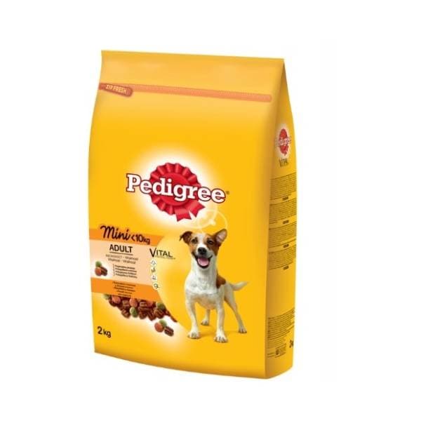 PEDIGREE Briketi Adult mini perad i povrće 2kg 0