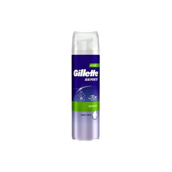 Pjena za brijanje GILLETTE Series sensitive 250ml 0