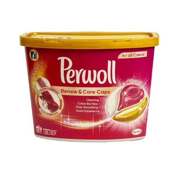 PERWOLL kapsule Renew & Care Color 27kom 0