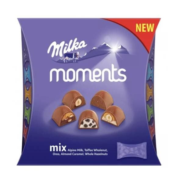 Praline MILKA Moments mix 97g 0